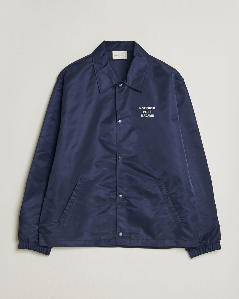 Drôle de Monsieur La Veste Slogan Jacket Navy – Blau