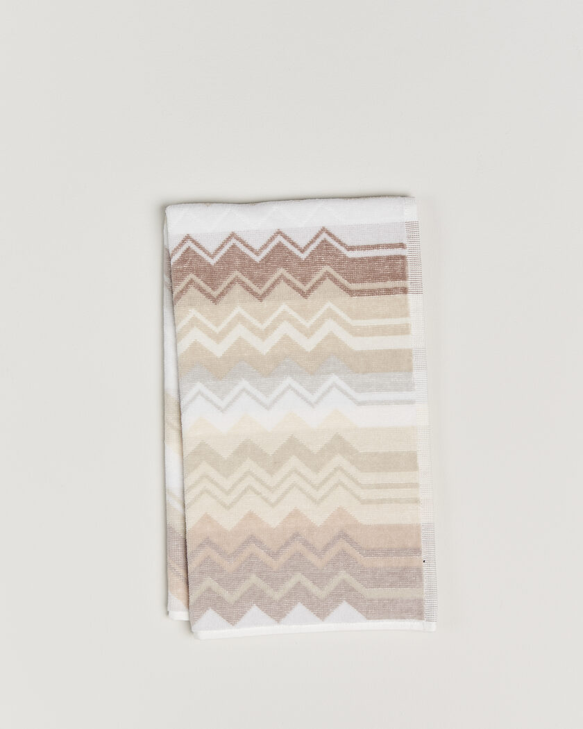 Missoni Home Giacomo Hand Towel 70x40cm Beige – Mehrfarbig