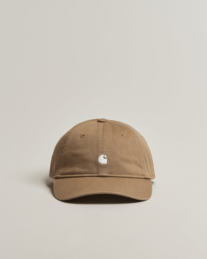 Carhartt WIP Madison Logo Cap Leather – Braun
