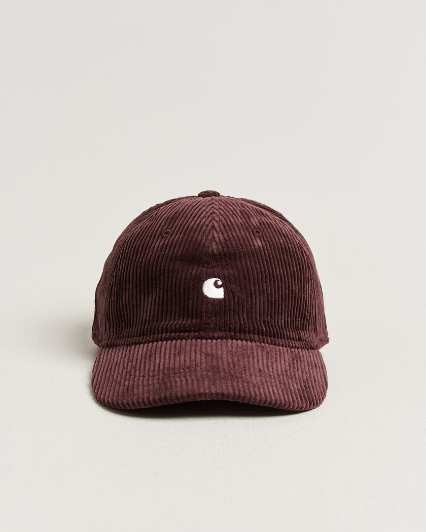 Carhartt WIP Harlem Cord Cap Amarone – Rot