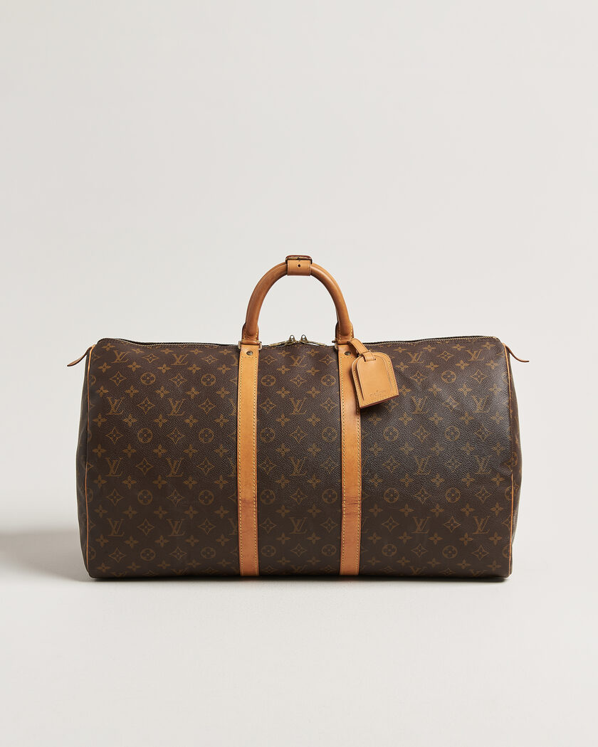  Louis Vuitton Pre-Owned Keepall 55 Monogram – Braun