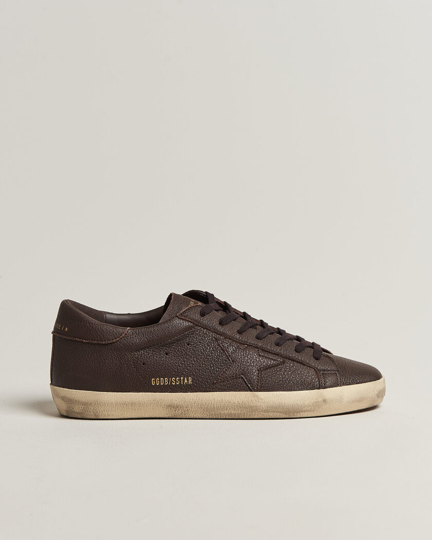 Golden Goose Super-Star Sneakers Dark Brown – Braun