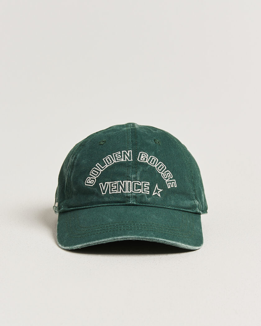 Golden Goose Journey Baseball Cap Pineneedle – Grün