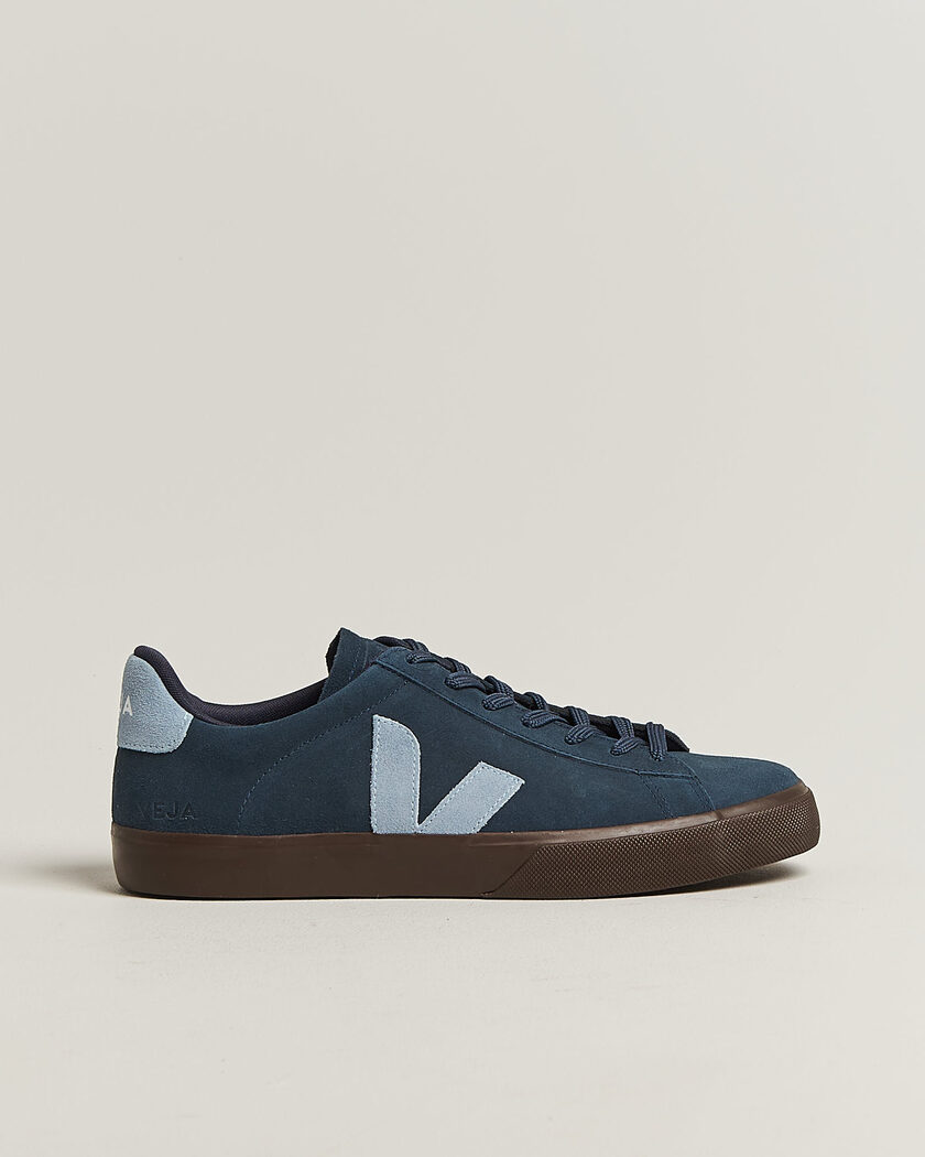 Veja Campo Suede Sneaker Nautico/Steel Eagle – Blau