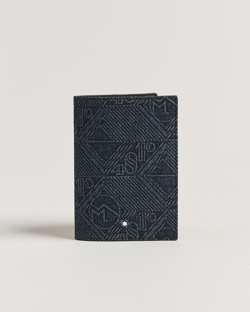 Montblanc Passport Holder 4810 Denim  – Blau