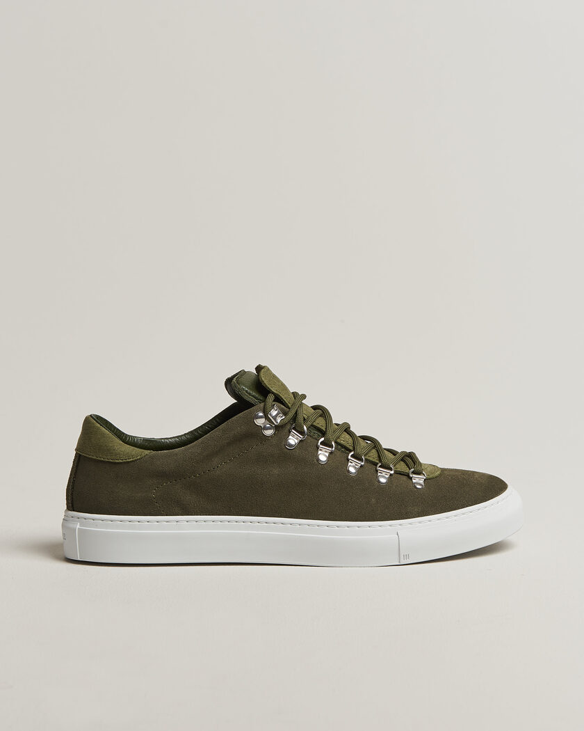 Diemme Marostica Low Sneaker Olive Suede – Grün