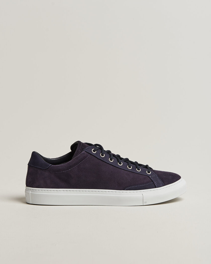 Diemme Veneto Low Sneaker Dark Navy Suede – Blau