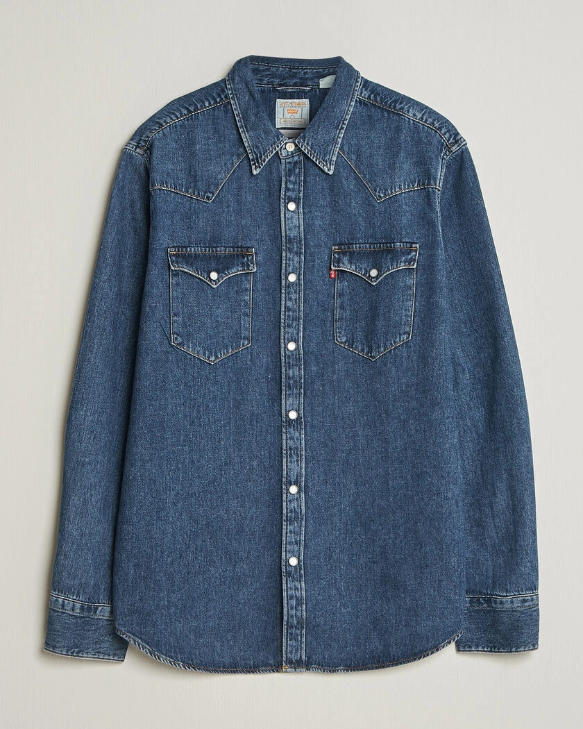 Levi's Barstow Western Standard Shirt Soulcell Western – Blau