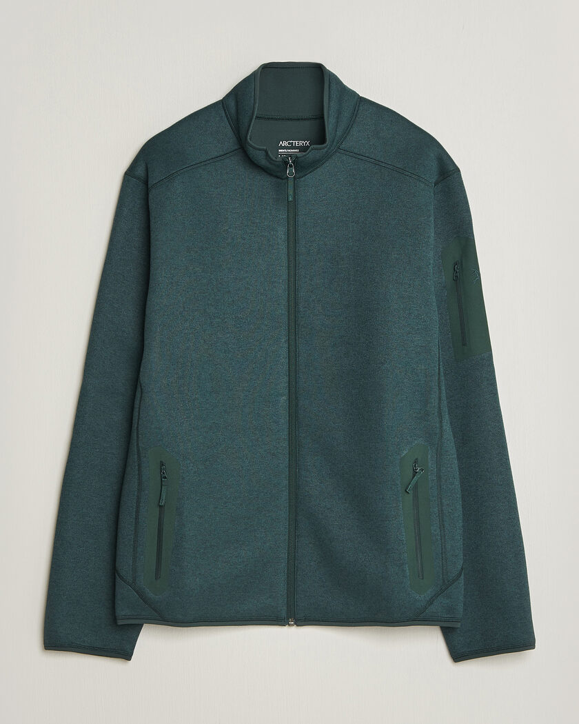 Arc'teryx Covert Full Zip Dark Jade Heather – Grün