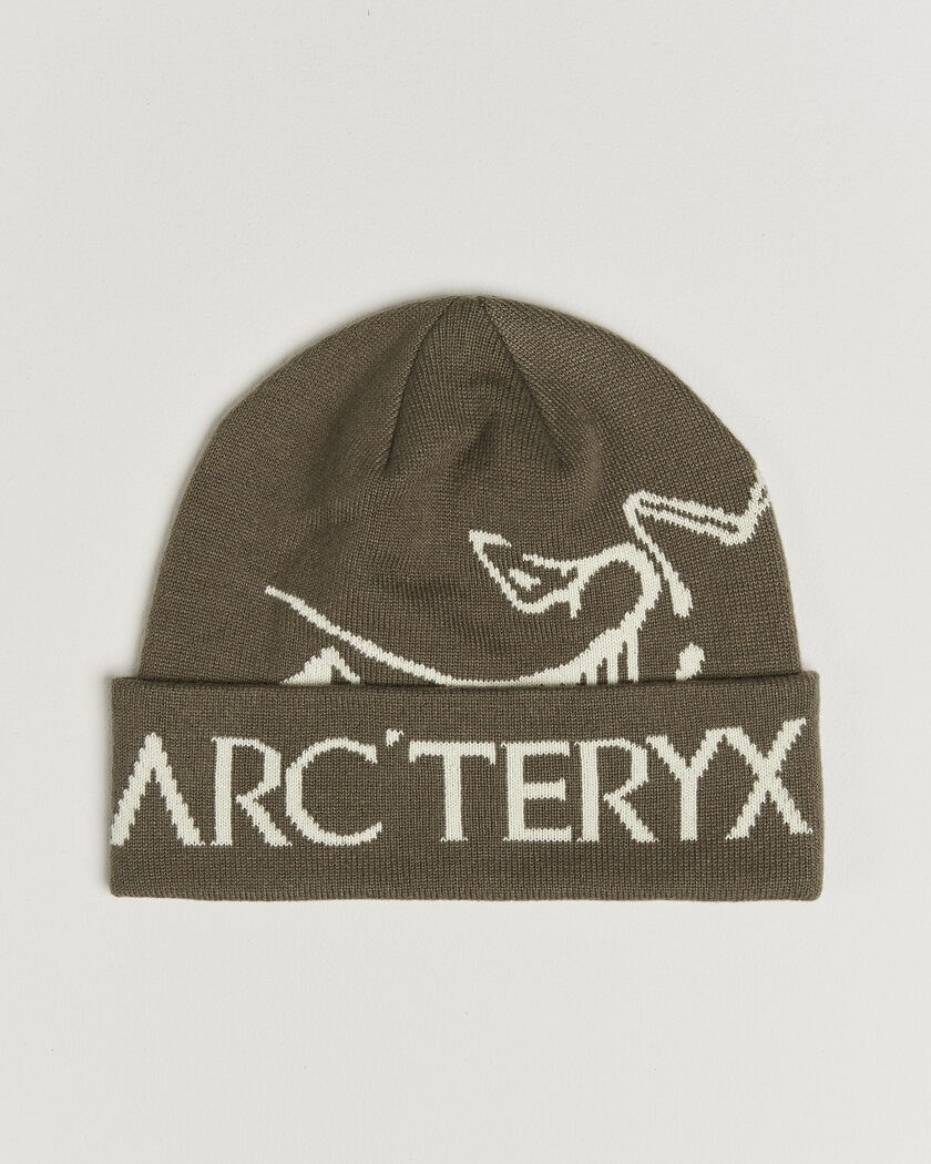 Arc'teryx Bird Word Beanie Mongoose/Sea Salt – Braun