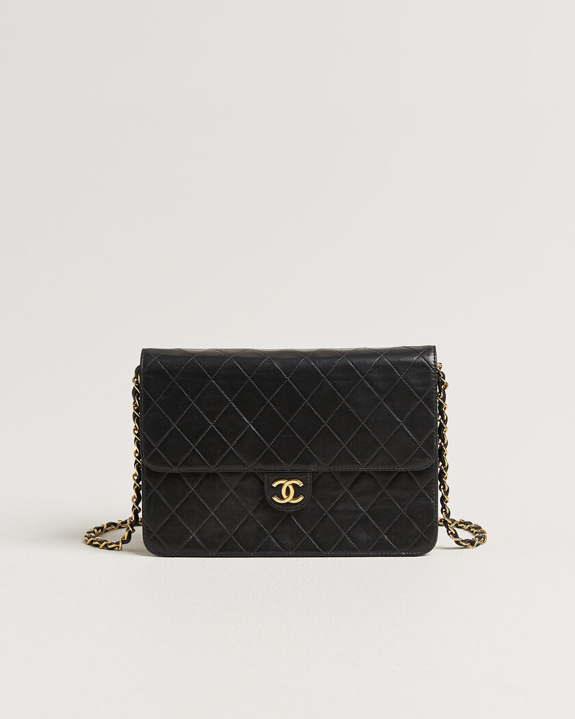 Chanel Pre-Owned Single Flap Bag Black – Schwarz