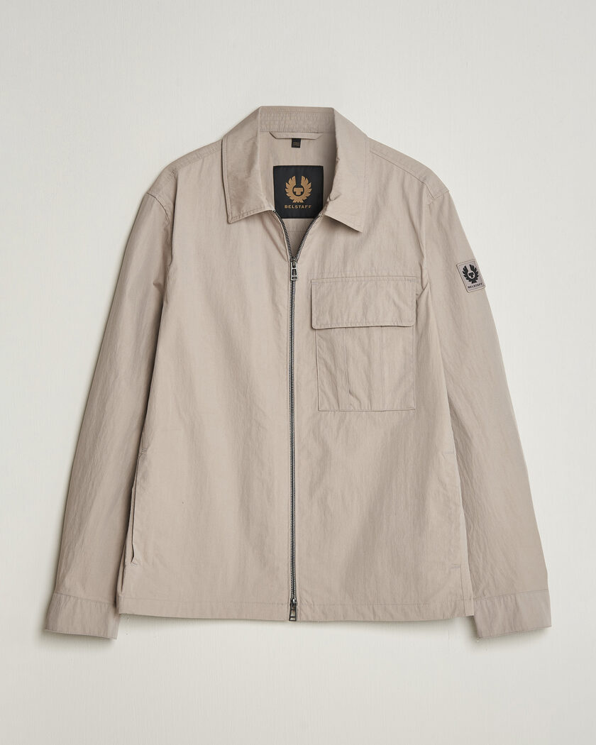 Belstaff Cargo Overshirt Concrete – Grau