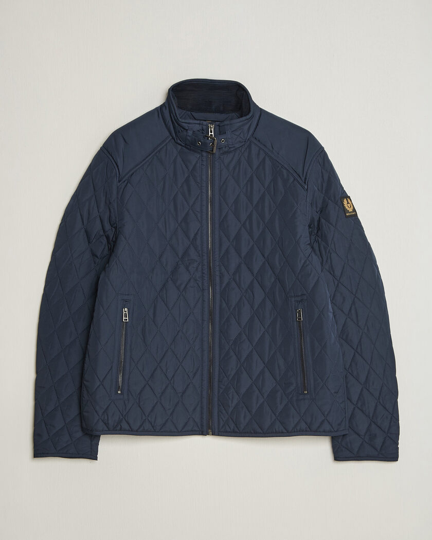 Belstaff Pembroke Quilted Jacket Dark Ink – Blau