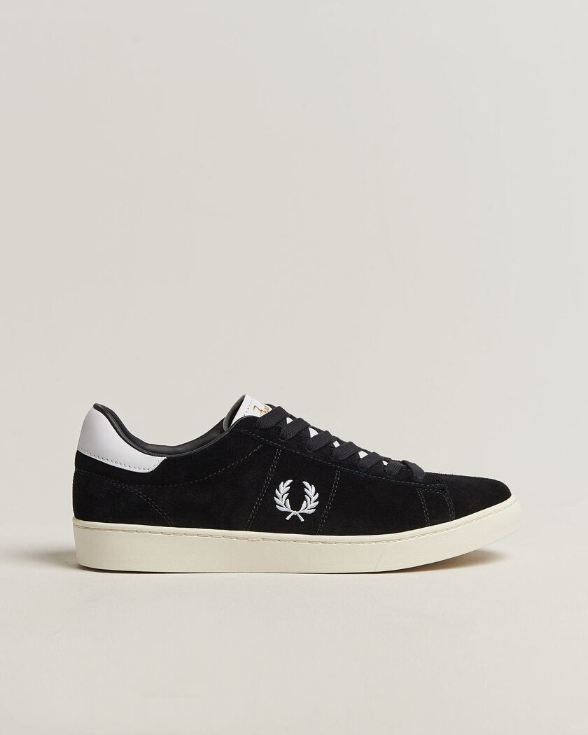Fred Perry Spencer Suede Sneaker Black – Schwarz