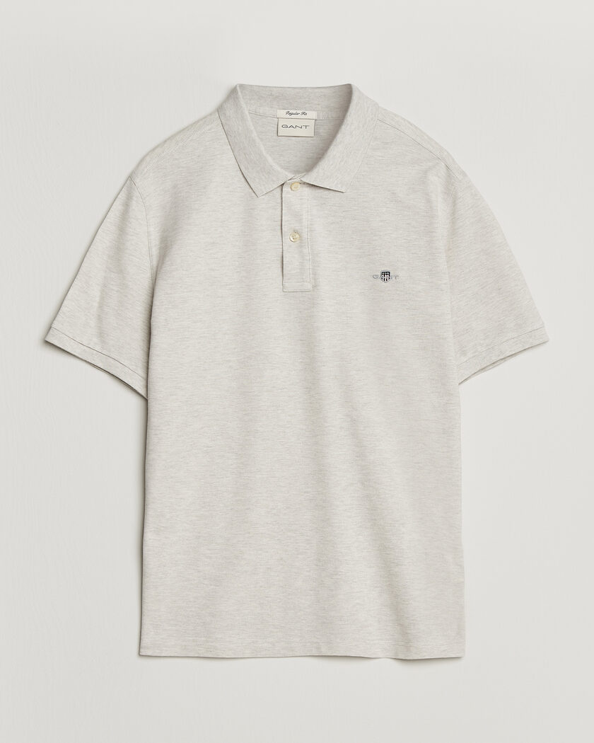 Gant The Original Polo Glacier Melange – Grau
