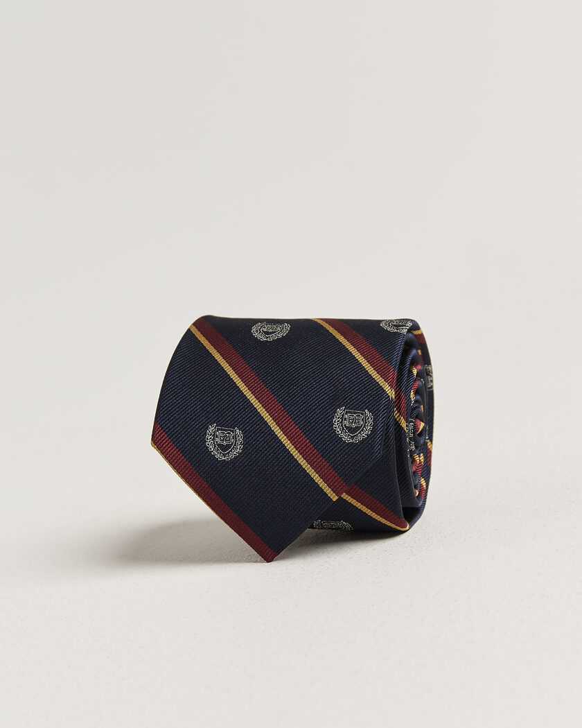 Gant YALE Crest Tie Marine – Blau