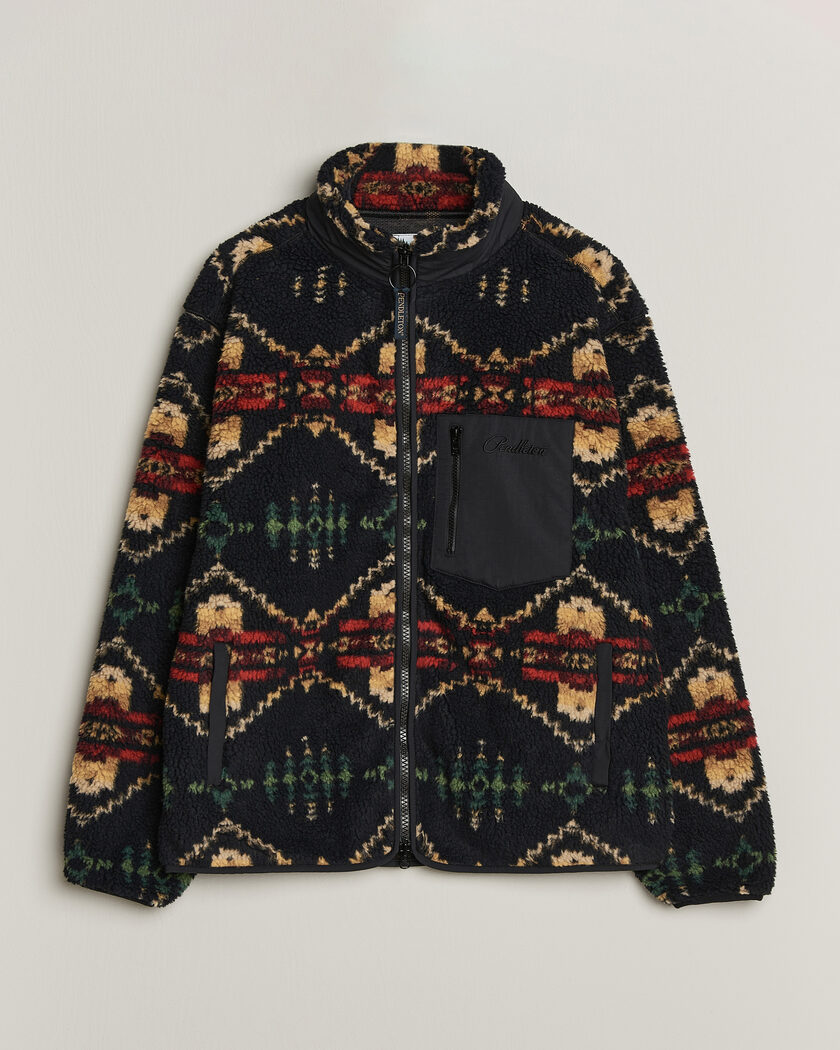 Pendleton Jacquard Sherpa Fleece Four Corners – Mehrfarbig