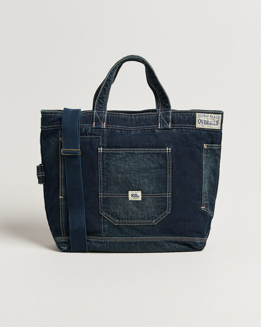 RRL Roy Totebag Indigo – Blau