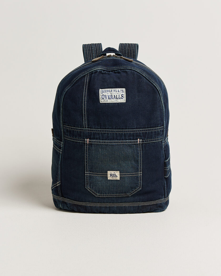 RRL Lee Backpack Indigo – Blau