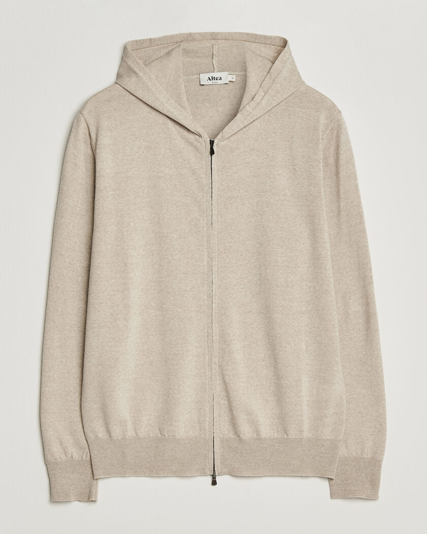 Altea Merino Wool Cardigan Beige – Beige
