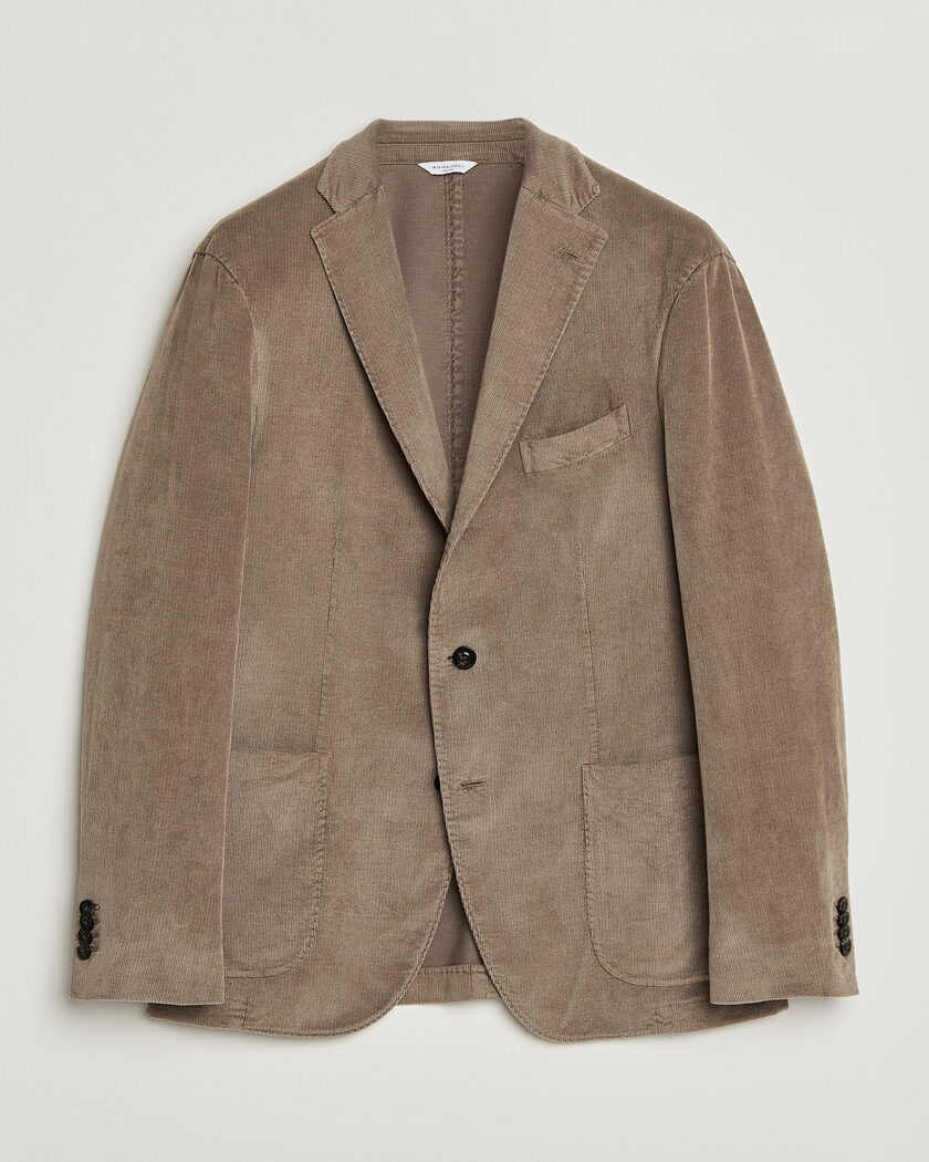 Boglioli K Jacket Corduroy Blazer Taupe – Braun