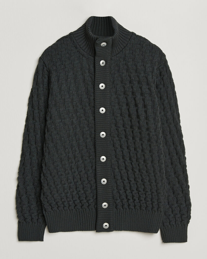 S.N.S. Herning Stark Cardigan Terrain Green – Grün