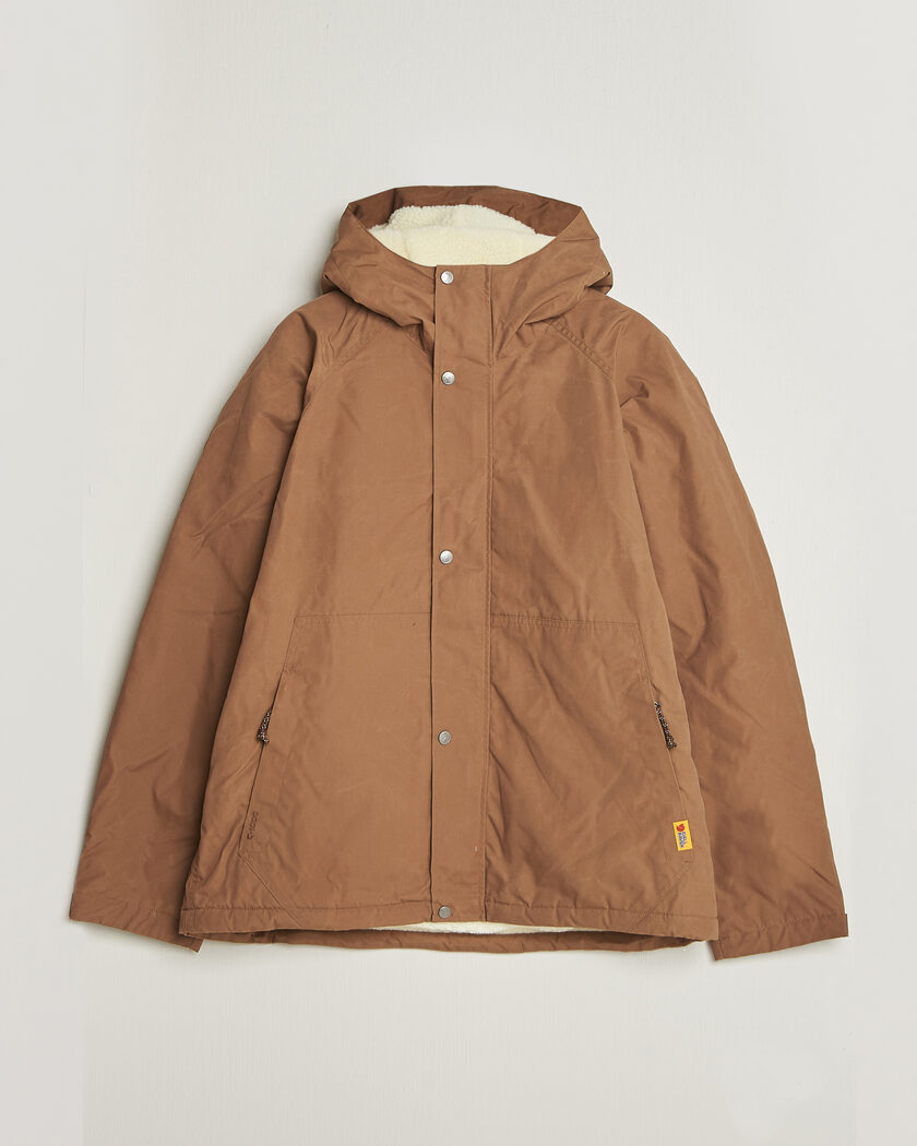 Fjällräven Vardag G-1000 Pile Jacket Wood Brown – Braun
