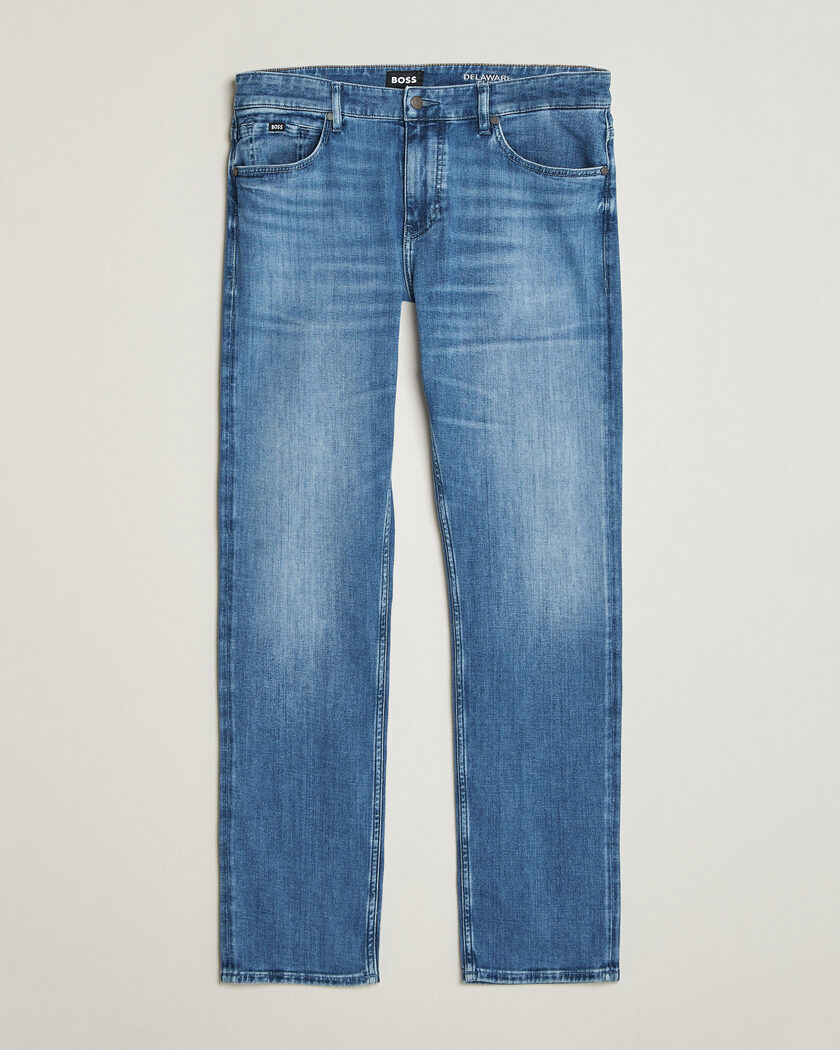BOSS BLACK Delaware Jeans Bright Blue – Blau