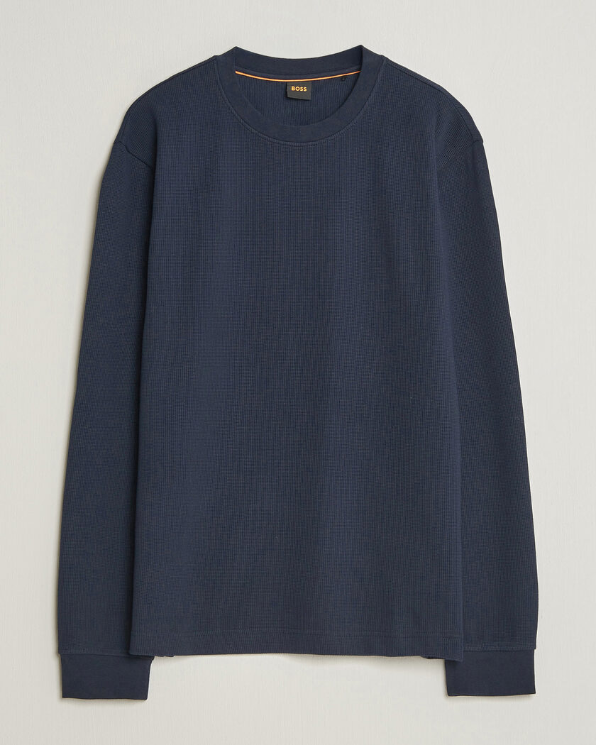 BOSS ORANGE Tempesto Sweater Dark Blue – Blau