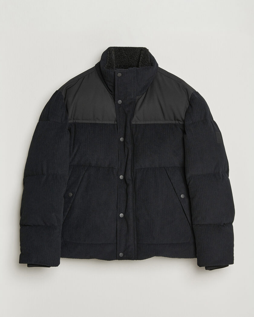 BOSS ORANGE Ocord Corduroy Jacket Black – Schwarz