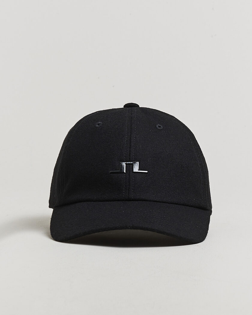 J.Lindeberg Winter Wool Cap Black – Schwarz