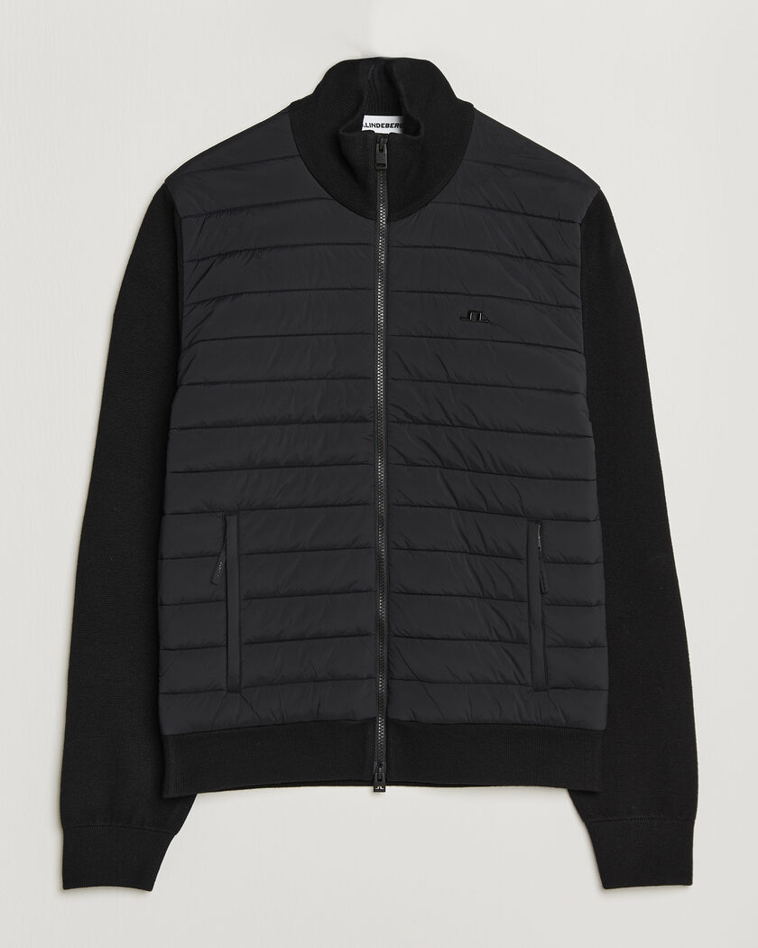 J.Lindeberg Boen Hybrid Jacket Black – Schwarz