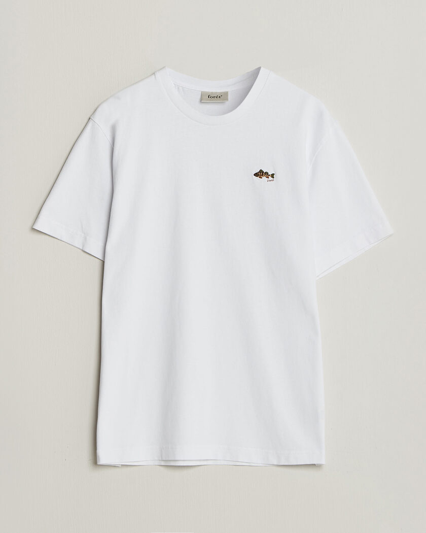 Forét Perch T-Shirt White – Weiß