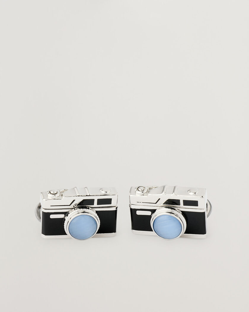 Paul Smith Camera Cufflink Silver – Silber