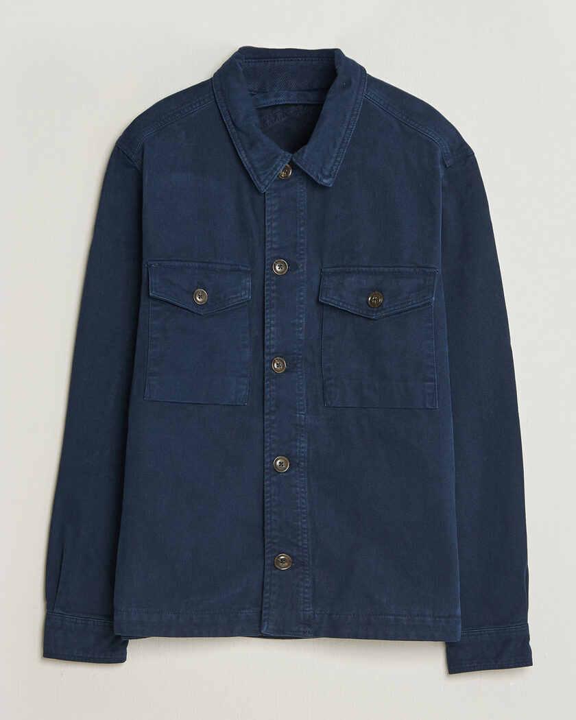 PS Paul Smith Pocket Overshirt Navy – Blau