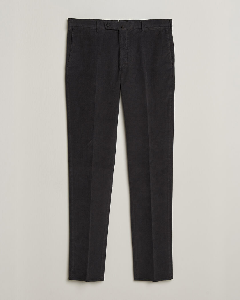 Incotex Regular Fit Baby Corduroy Trousers Dark Grey – Grau