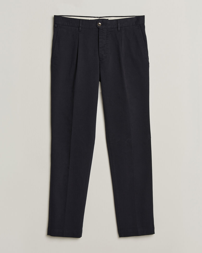 Incotex Regular Fit Cover Chinos Navy – Blau