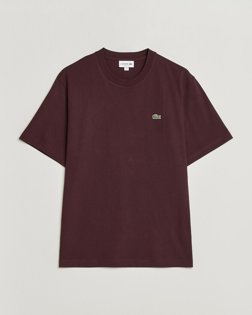 Lacoste Crew Neck T-Shirt Oxalis – Rot