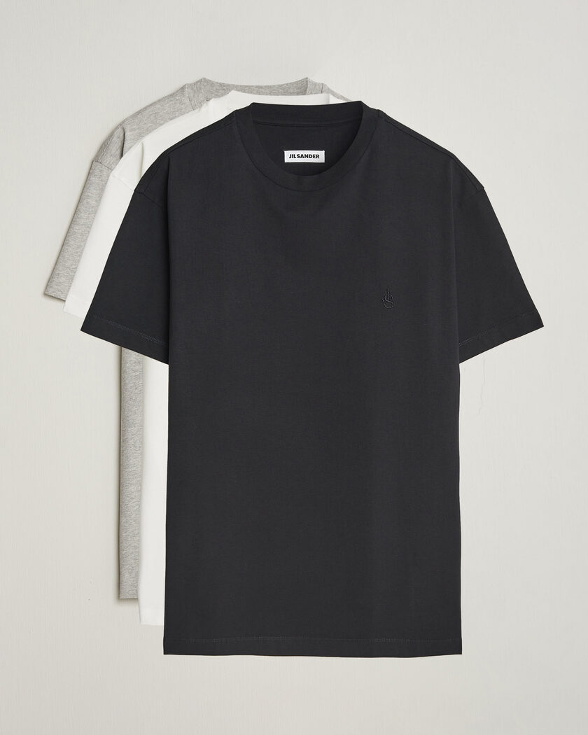 Jil Sander 3-Pack T-Shirts Multi – Mehrfarbig