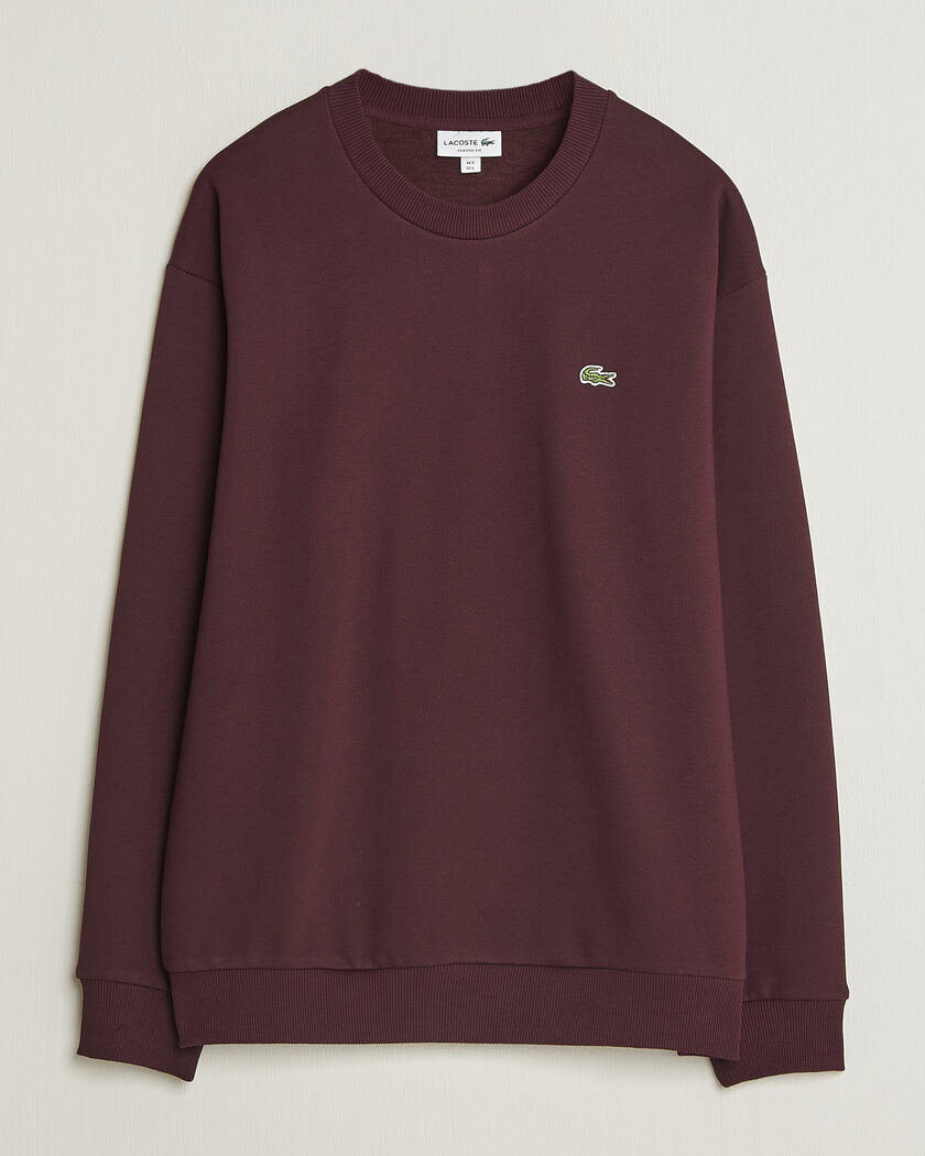 Lacoste Crew Neck Sweatshirt Oxalis – Braun