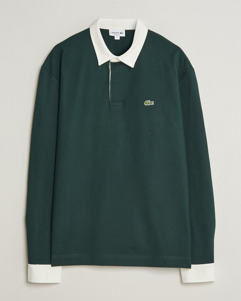 Lacoste Heavy Cotton Rugger Sinople – Grün