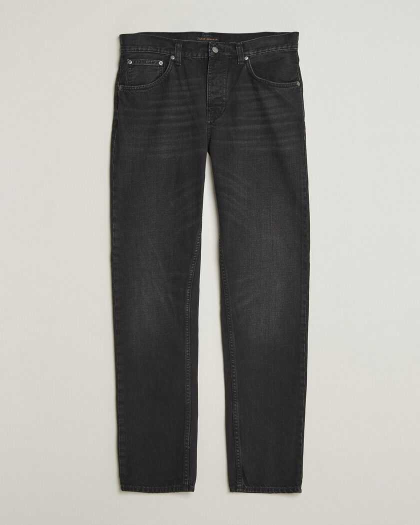 Nudie Jeans Steady Eddie II Jeans Black Fog – Schwarz
