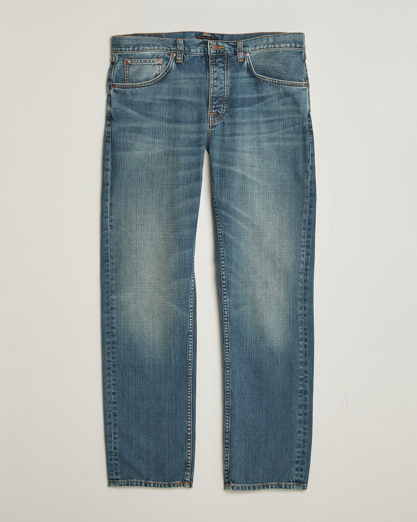 Nudie Jeans Rad Rufus Jeans Echoed Gold – Blau