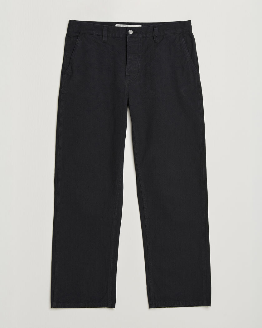 Nudie Jeans Tuff Tony Duck Canvas Pants Black – Schwarz