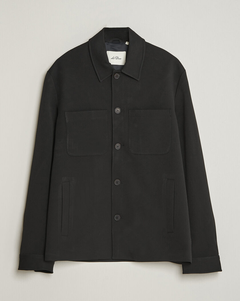 LES DEUX Marsielle Hybrid Jacket Black – Schwarz