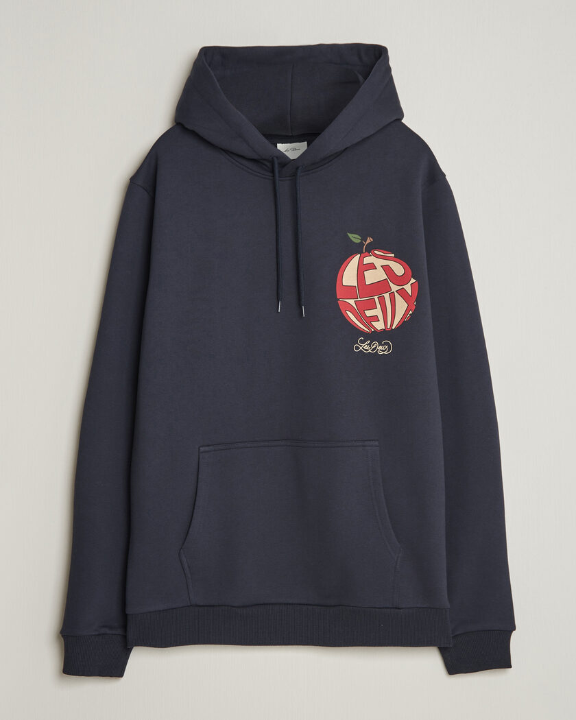 LES DEUX Orchard Sweatshirt Dark Navy – Blau