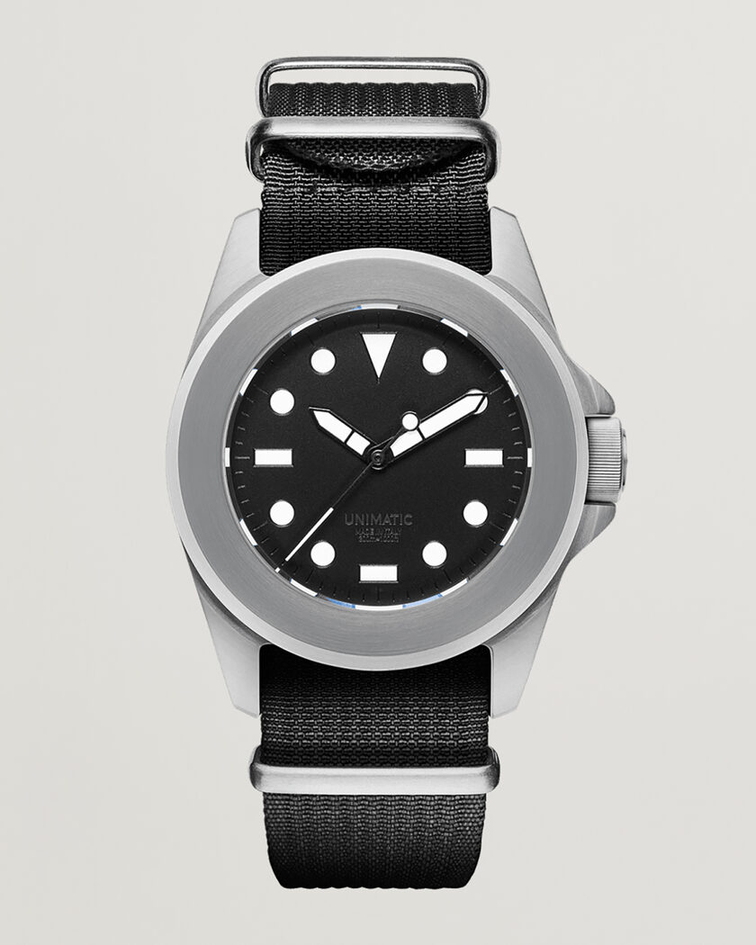 UNIMATIC Modello Quattro Limited Military Watch Black – Schwarz