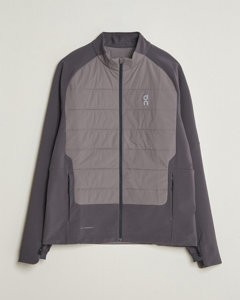 On Weather Hybrid Jacket Eclipse – Grau
