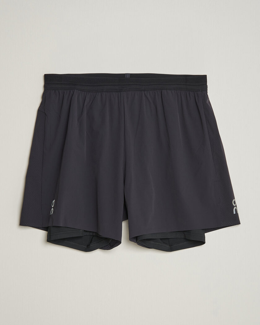 On 5 Inch Performance 2/1 Shorts Black – Schwarz