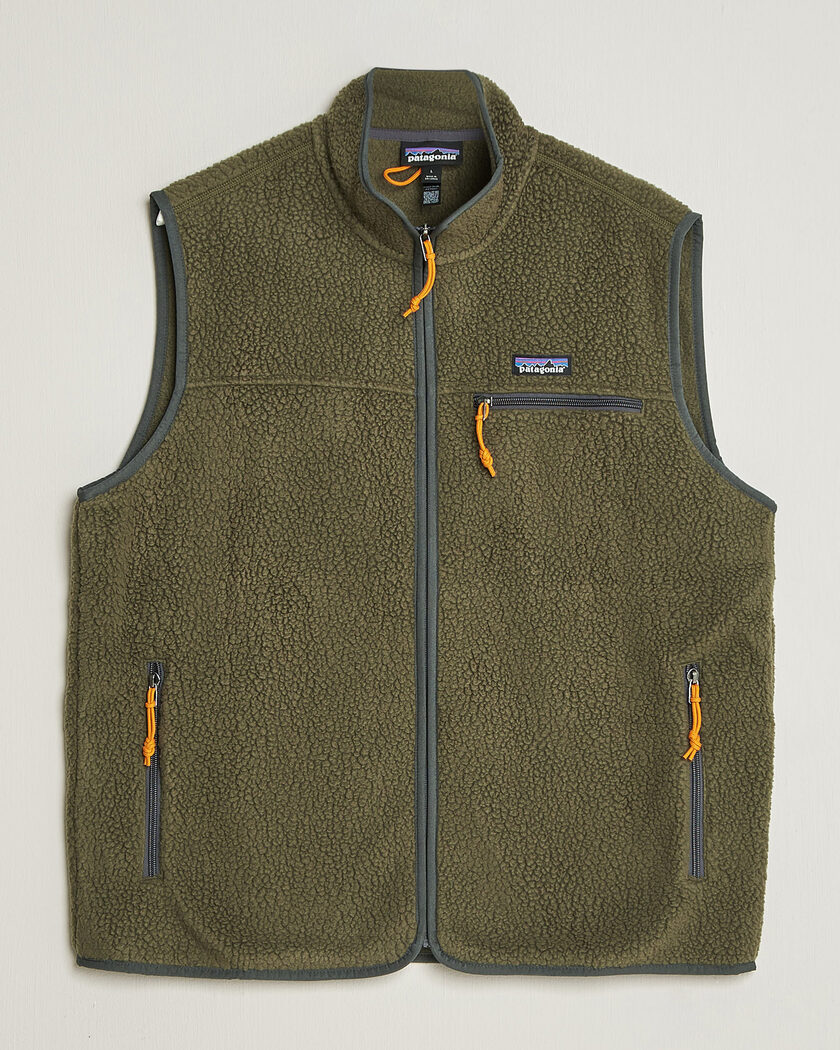Patagonia Retro Pile Vest Basin Green – Grün